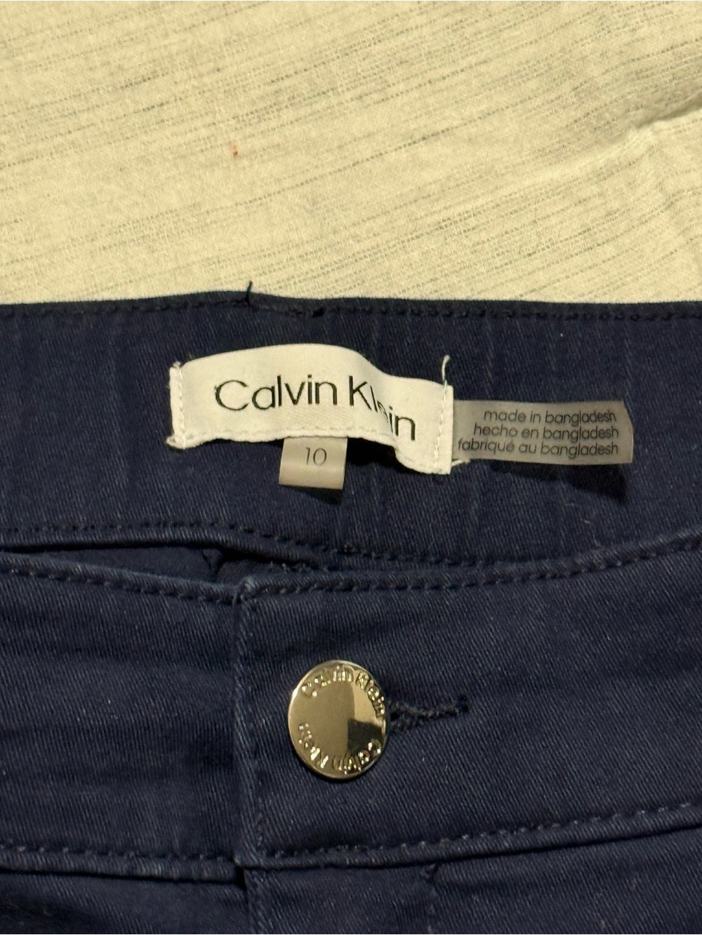 Calvin Klein Dark Navy Women’s Slim Jeggings - Picture 3 of 5